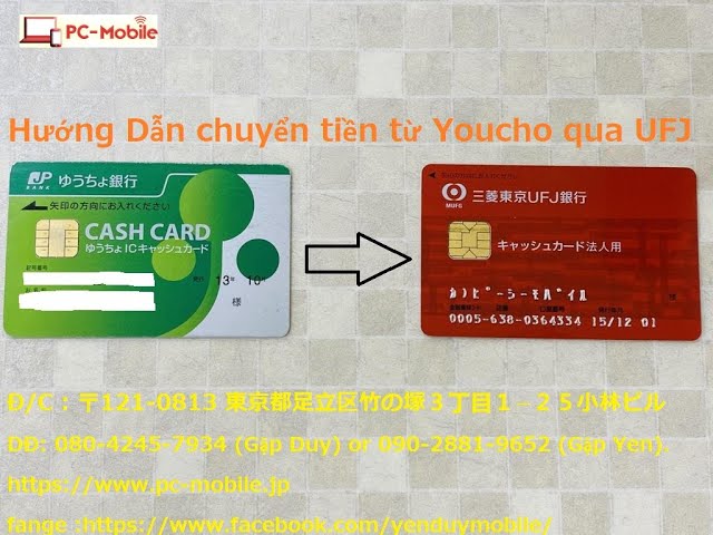 Hướng dẫn chi tiết cách chuyển tiền từ tài khoản yucho sang ngân hàng mufg thông qua dịch vụ internet banking